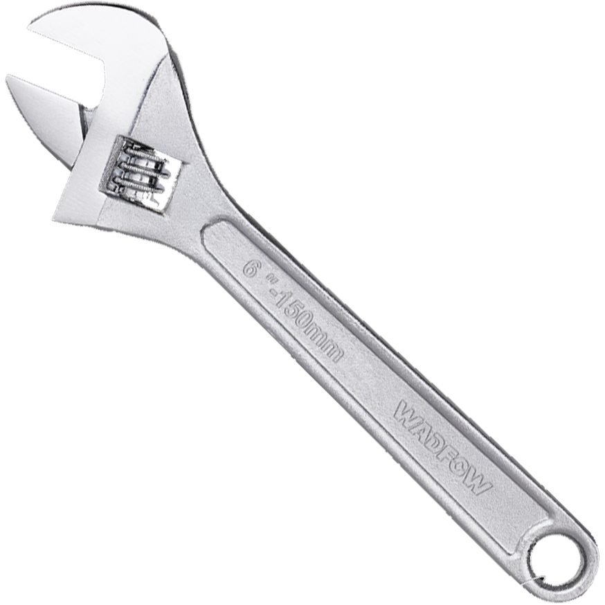 Wadfow Wadfow Adjustable Wrench (Carbon Steel Finish), General Hardware Wrenches — Southend Philippines
