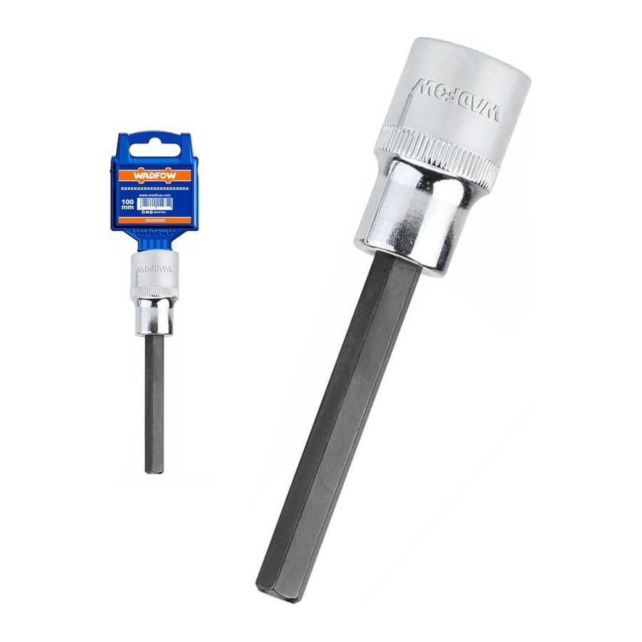Wadfow Wadfow Long Hex Bit Socket 1/2", General Hardware Sockets & Ratchets — Southend Philippines