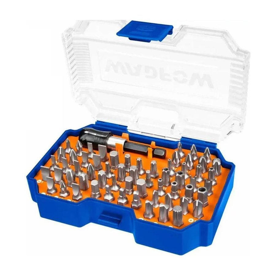 Wadfow Wadfow WBS3B62 Screwdriver Bits Set 62 Pcs, General Hardware Screwdrivers — Southend Philippines