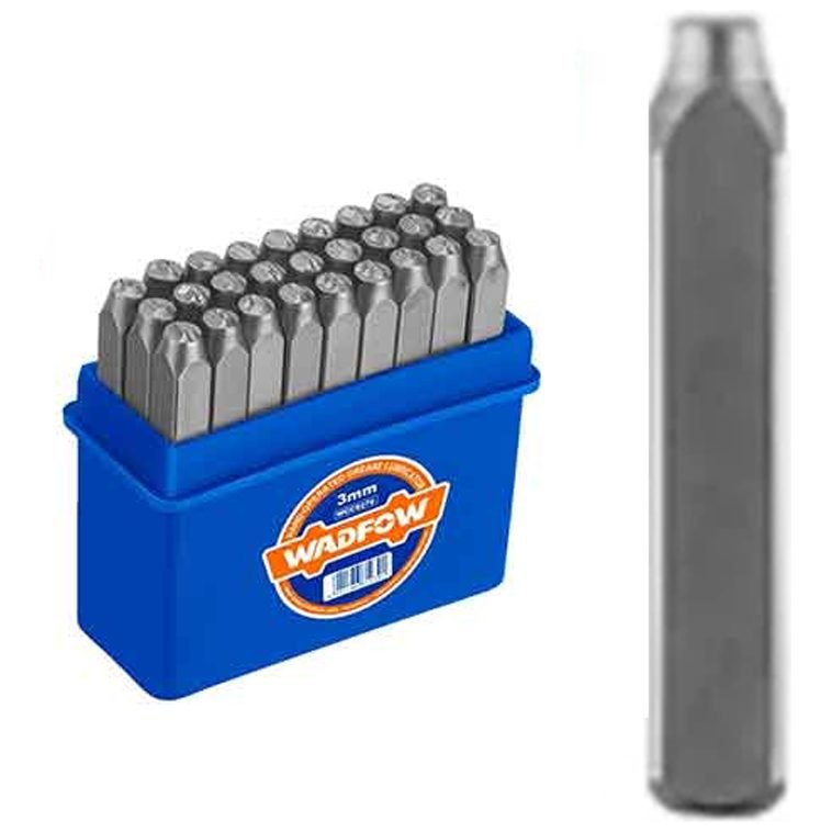 Wadfow Wadfow WCC9276 Letter Punch Set 27 Pcs 6mm, General Hardware Hammers & Chisels — Southend Philippines