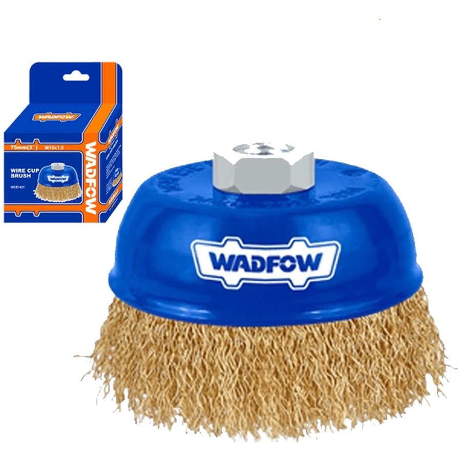 Wadfow Wadfow WCE1421 Wire Cup Brush Set, General Hardware Brushes & Cleaning — Southend Philippines