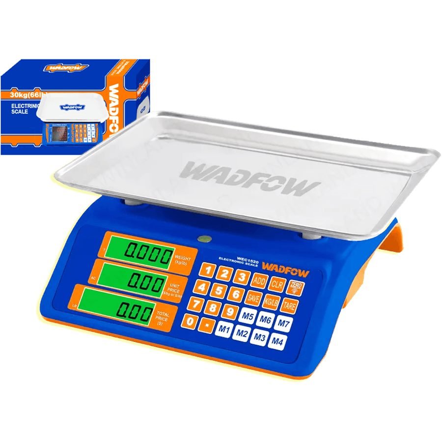 Wadfow Wadfow WEC1520 Electronic Scale 30KG, General Hardware Measuring & Layout — Southend Philippines
