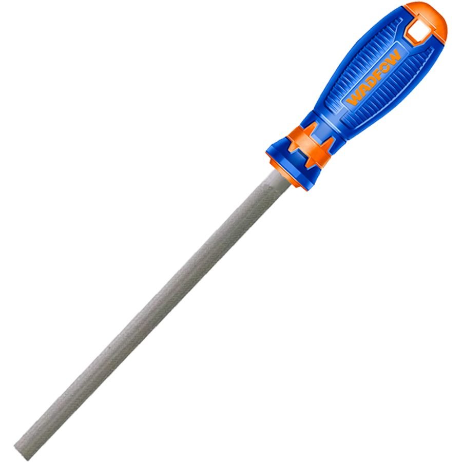 Wadfow WFE7828 Half Round Steel File With Handle 8"