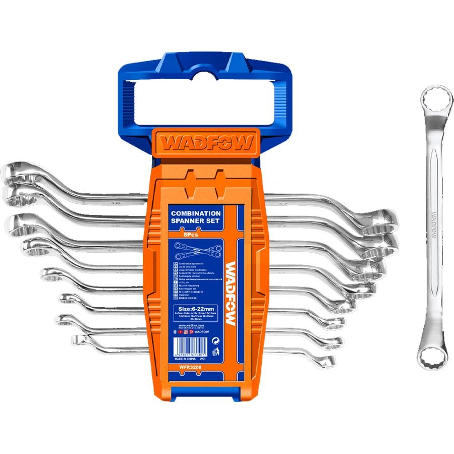 Wadfow Wadfow WFR3208 Offset Ring Spanner Set, General Hardware Wrenches — Southend Philippines