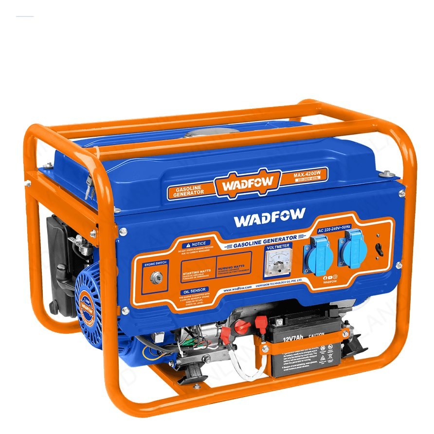 Wadfow Wadfow WGEAA06D-5P Generator Gasoline Electric Start 4.2KW, General Hardware — Southend Philippines