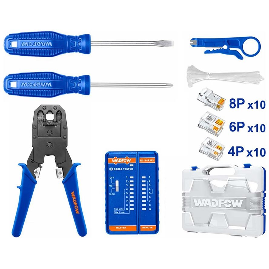 Wadfow Wadfow WHS2B46 Modular Plug Crimper Set, General Hardware — Southend Philippines