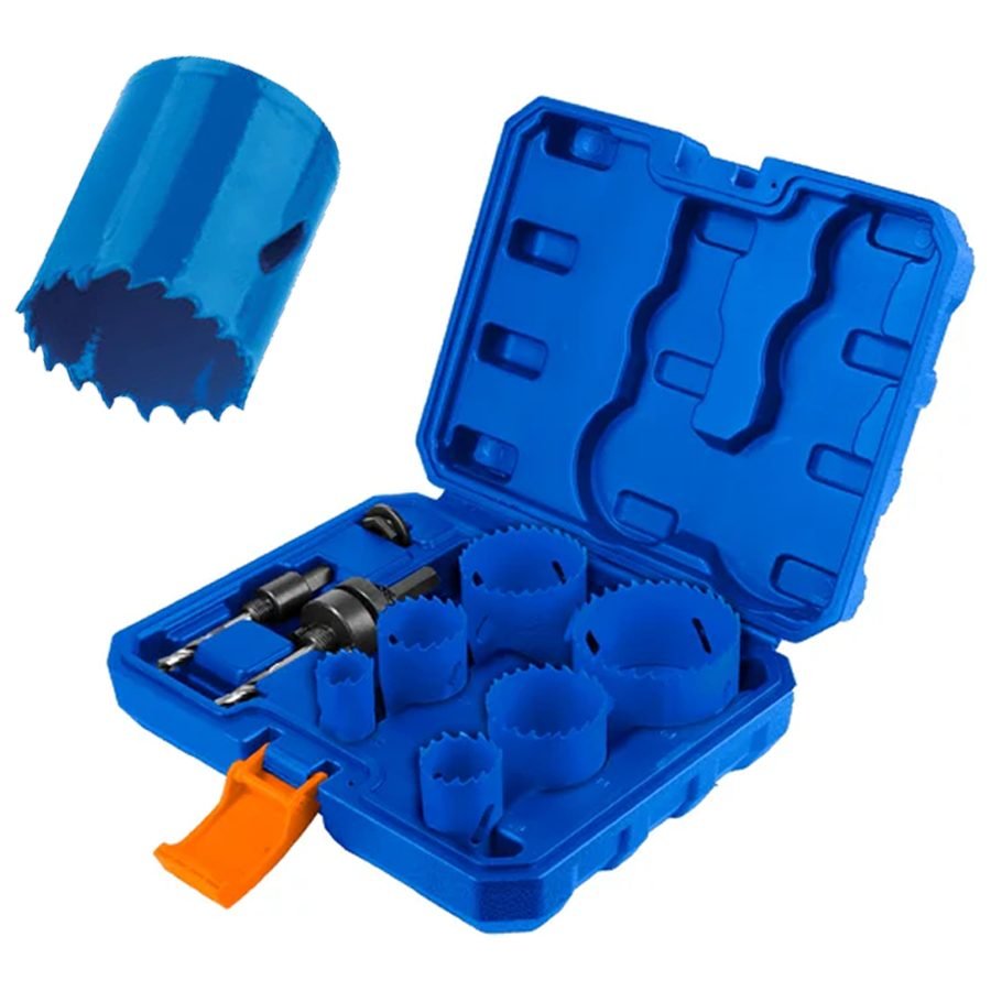 Wadfow Wadfow WKJ3491 Plumbers Bi-Metal Hole Saw Set 9pcs, General Hardware Saws & Knives — Southend Philippines