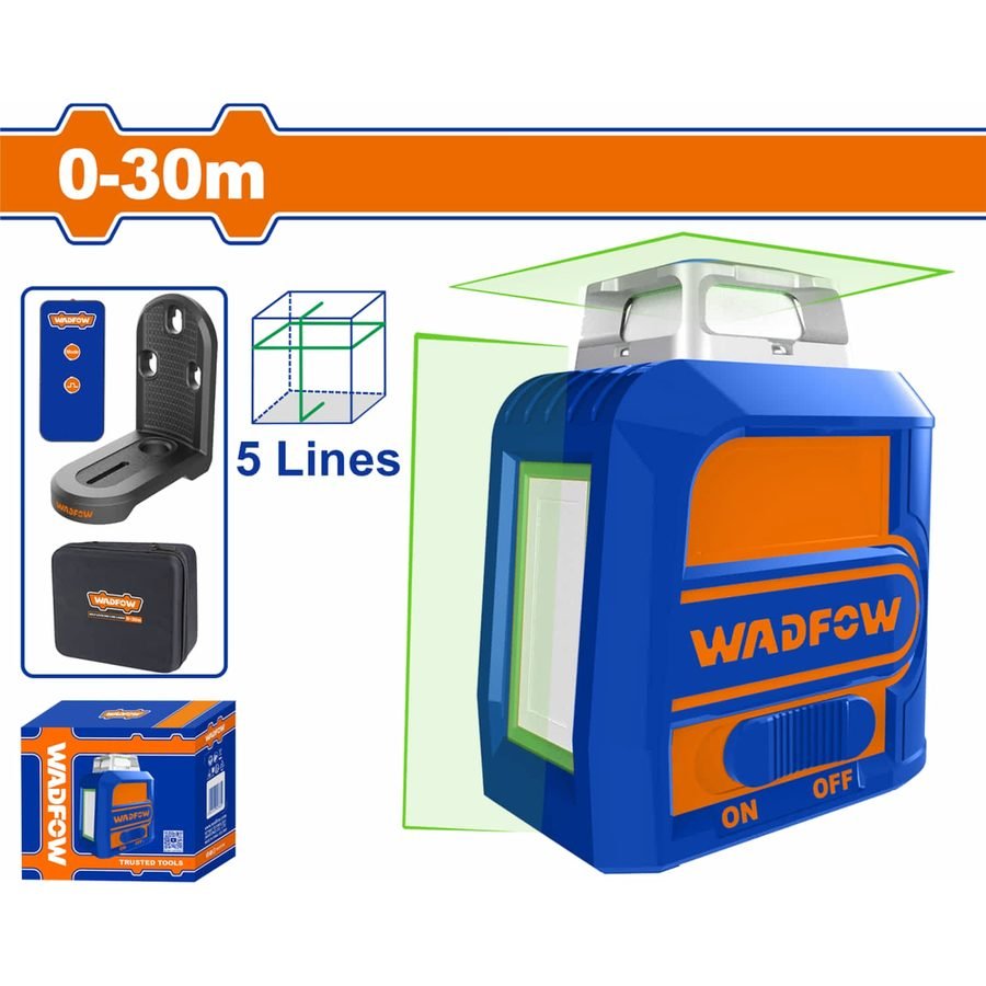 Wadfow WLE2M05 Self-Leveling Line Laser (Green Laser)