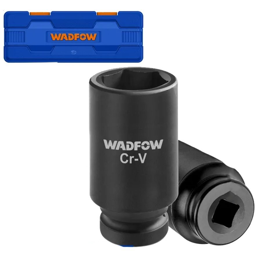Wadfow Wadfow WMS2D02 1/2" Deep Impact Socket 10 Pcs Set, General Hardware Sockets & Ratchets — Southend Philippines