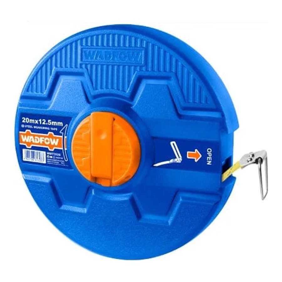 Wadfow Wadfow WMT3530 Steel Measuring Tape 30Mx12.5MM, General Hardware Measuring Tools — Southend Philippines