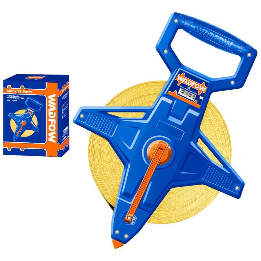 Wadfow Wadfow WMT3550 Steel Measuring Tape 50Mx12.5MM, General Hardware Measuring Tools — Southend Philippines