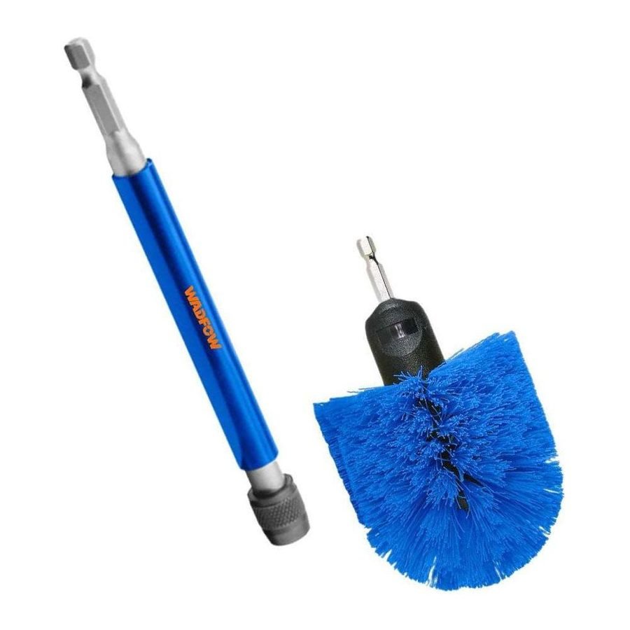 Wadfow WND2404 Medium Bristle Brush With Extension — General Hardware, Southend Philippines