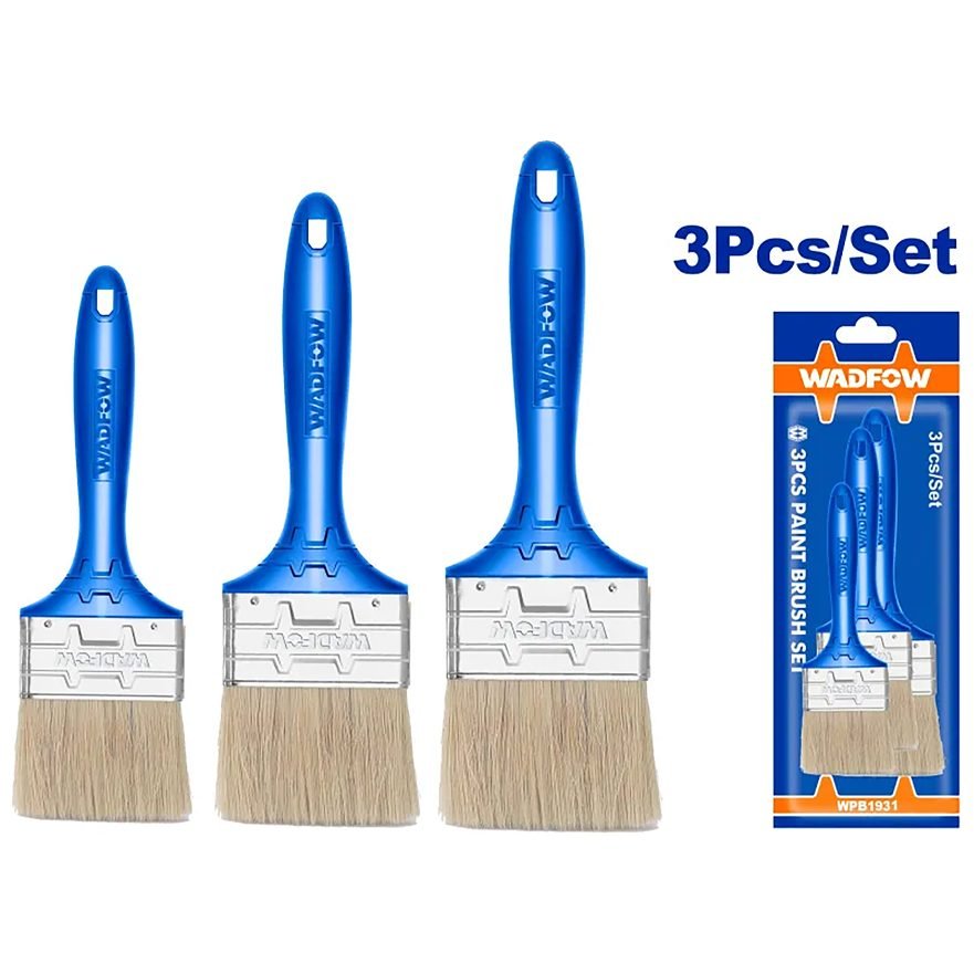 Wadfow Wadfow WPB1931 Paint Brush Set 3 Pcs, General Hardware Brushes & Cleaning — Southend Philippines
