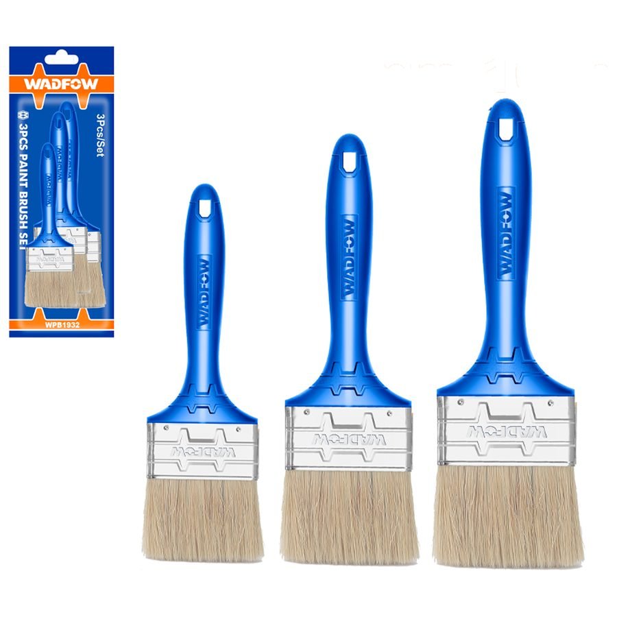 Wadfow Wadfow WPB1932 Paint Brush 3 Pcs Set, General Hardware Brushes & Cleaning — Southend Philippines
