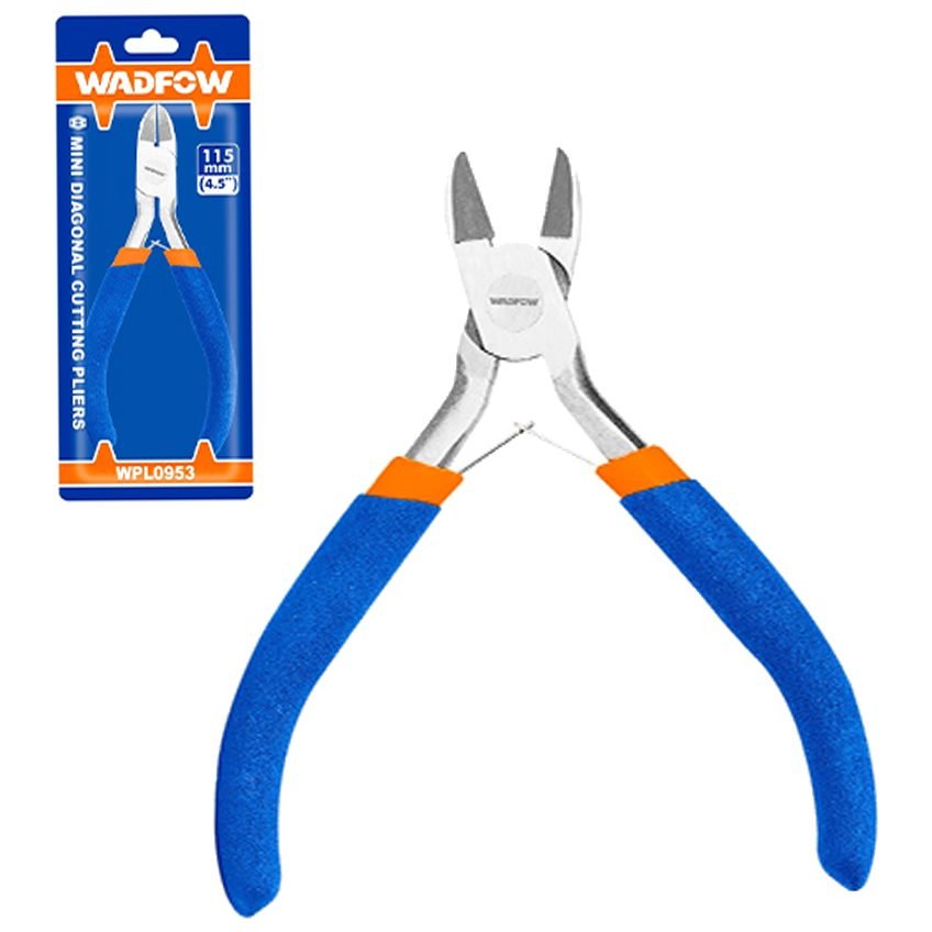 Wadfow WPL0953 Mini Diagonal Cutting Pliers 4.5"