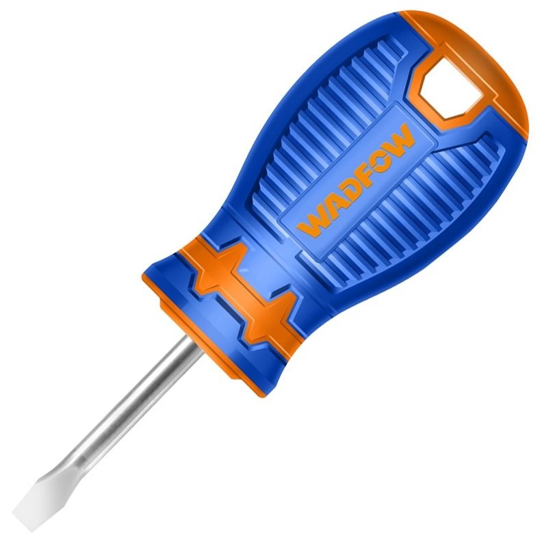 Wadfow Wadfow WSD1961 Stubby Flat Screwdriver, General Hardware Screwdrivers & Bits — Southend Philippines