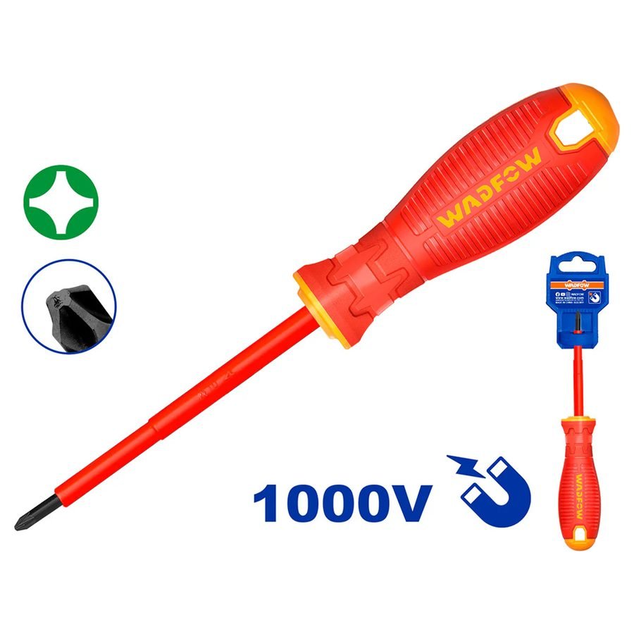 Wadfow Wadfow WSD7224 Insulated Screwdriver PH2, General Hardware Screwdrivers — Southend Philippines