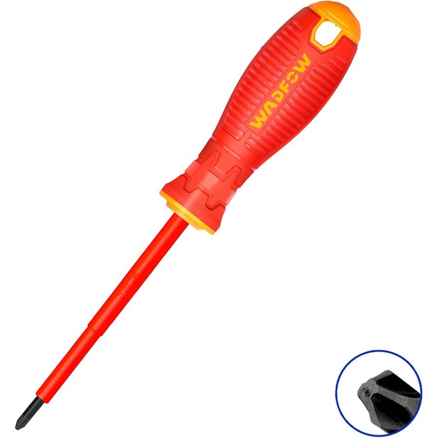 Wadfow Wadfow WSD7274 Insulated Pozidriv Screwdriver PZ2, General Hardware Screwdrivers & Bits — Southend Philippines