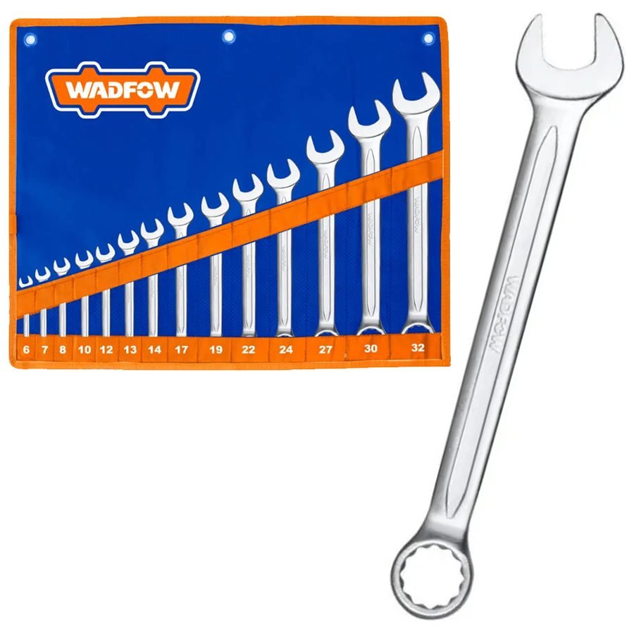 Wadfow Wadfow WSP1M14 Combination Spanner Set 14pcs, General Hardware Wrenches — Southend Philippines