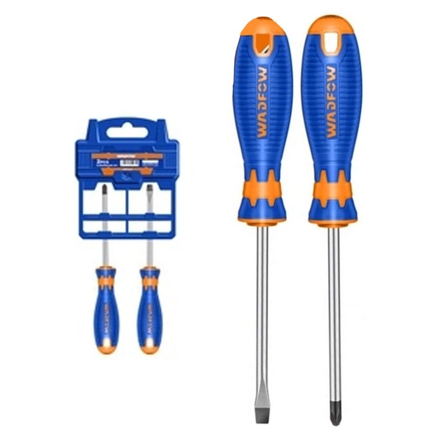Wadfow Wadfow WSS1302 Screwdriver CR-V 2 Pcs Set, General Hardware Screwdrivers — Southend Philippines