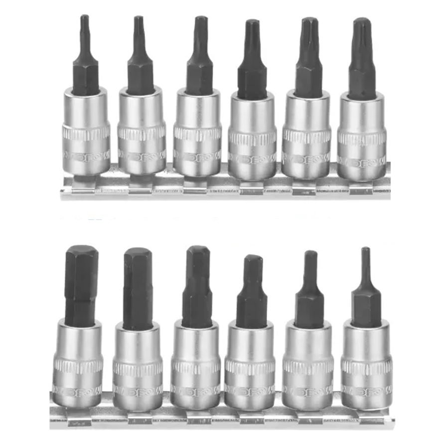 Wadfow Wadfow WST2414 1/4" Bit Socket Set 12 Pcs, General Hardware Sockets & Ratchets — Southend Philippines