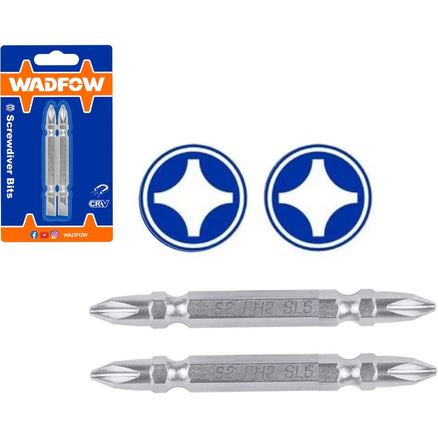 Wadfow Wadfow WSV0K12 Screwdriver Bit PH2 Double End, General Hardware Screwdrivers — Southend Philippines