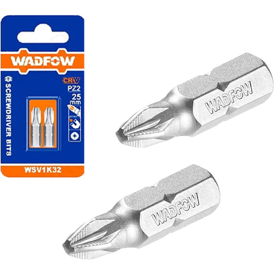 Wadfow Wadfow WSV1K32 Screwdriver Bits PZ2, General Hardware Screwdrivers — Southend Philippines