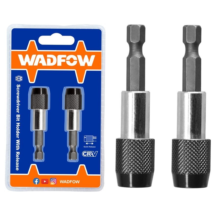 Wadfow WSV3K01 Screw Bit Holder With Release