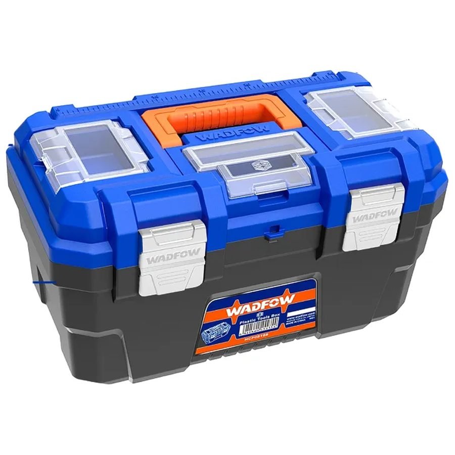 Wadfow WTB3316 Plastic Tool Box 16" (Metal Buckle)