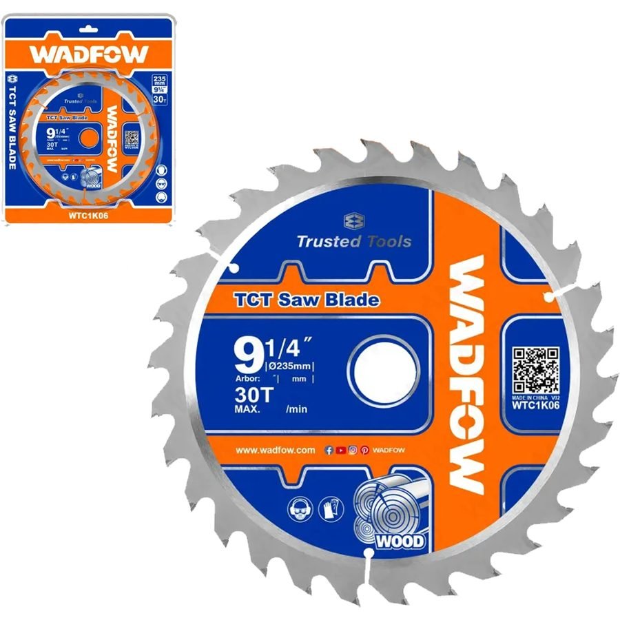 Wadfow Wadfow WTC1K06 Saw Blade TCT 235MM, General Hardware Saws & Knives — Southend Philippines