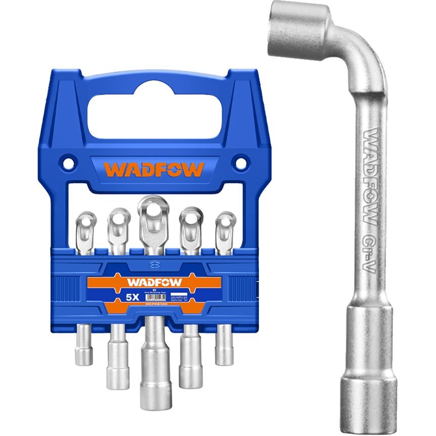 Wadfow Wadfow WTH4205 L-Angled Socket Wrench 5 Pcs Set, General Hardware Sockets & Ratchets — Southend Philippines