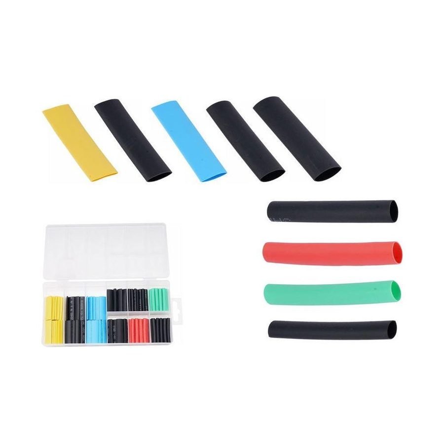Wadfow Wadfow WUR1B01 Heat Shrink Tubing Assortment 120 Pcs, General Hardware — Southend Philippines