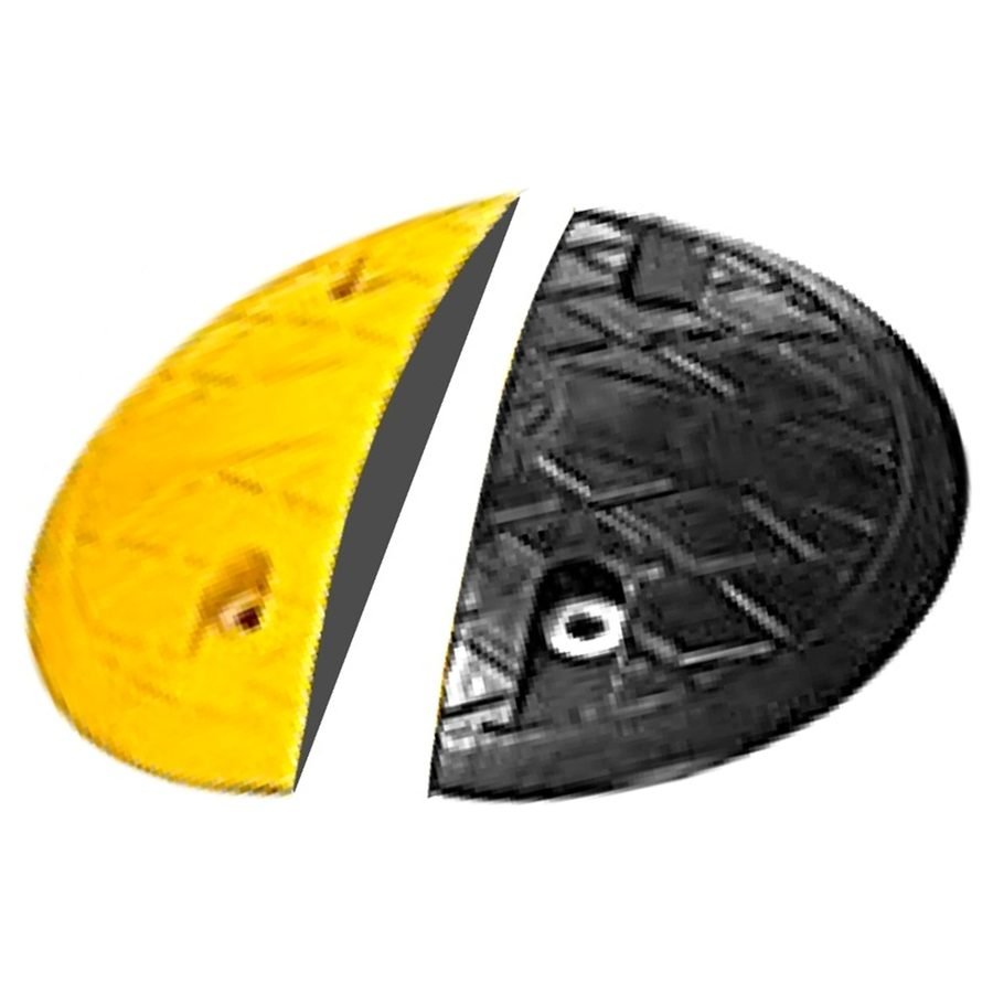 Wadfow Wadfow WYJ5A05 Speed Bump End 195 X 350 X 50MM, General Hardware — Southend Philippines