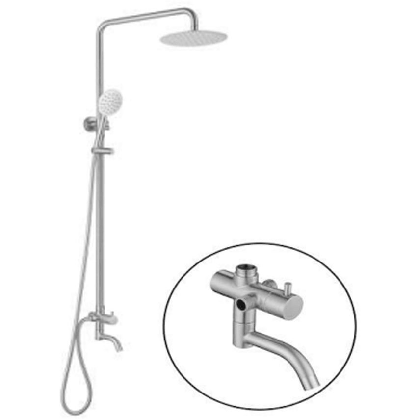Waterhouse Waterhouse WH-SHOWERSUS-ROUND Round Shower Set Stainless, General Hardware — Southend Philippines