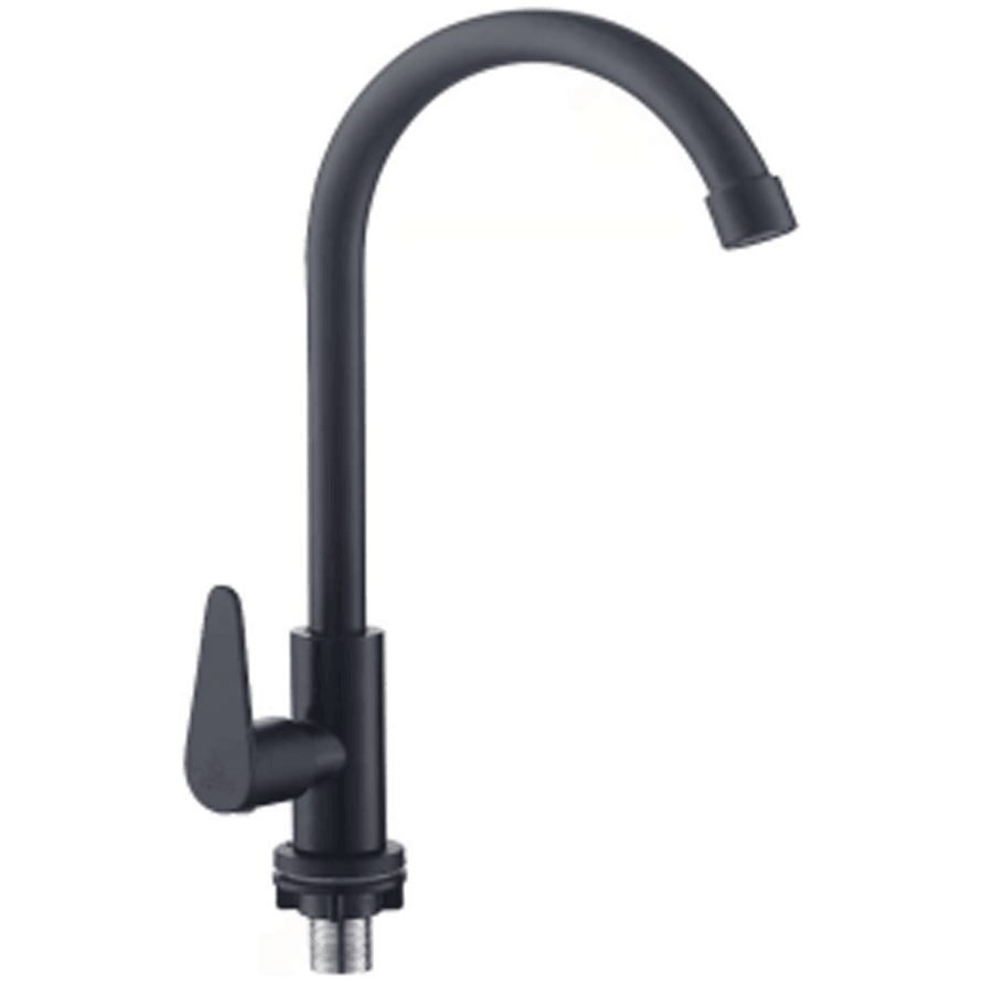 Waterhouse Waterhouse WH-SINKBLKF2 Gooseneck Faucet F2-Design (Matte Black), General Hardware Plumbing & Bath — Southend Phil