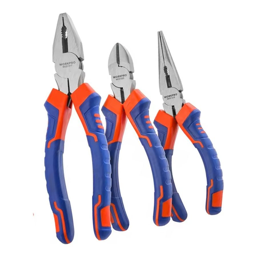 WorkPro Workpro WP201007 Plier Set 3 Pcs, General Hardware Pliers & Cutters — Southend Philippines
