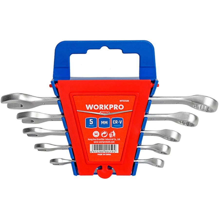 WorkPro Workpro WP202500 Combination Wrench Set 5pc, General Hardware Wrenches — Southend Philippines