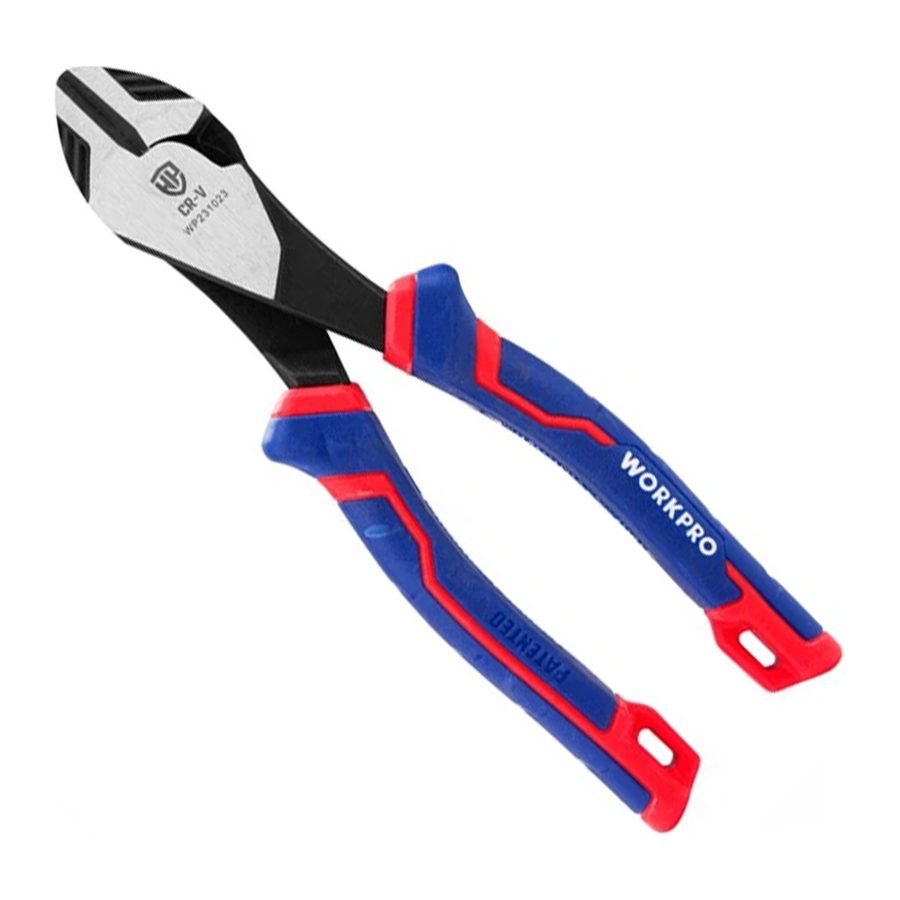 Workpro WP231023 Heavy Duty CR-V Diagonal Plier 7"