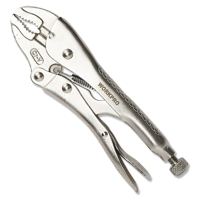 WorkPro Workpro WP231060 CR-V Curved Jaw Locking Pliers 12", General Hardware Pliers & Cutters — Southend Philippines