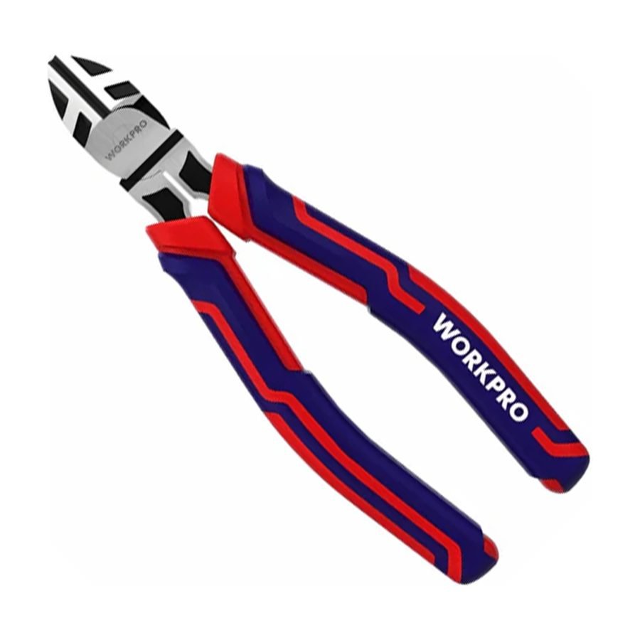 WorkPro Workpro WP231104 CR-V Diagonal Pliers 7", General Hardware Pliers & Cutters — Southend Philippines