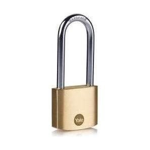Yale Classic Outdoor Solid Brass Padlock (Long Shackle), General Hardware Locks, Hinges & Door Hardware — Southend Philippine