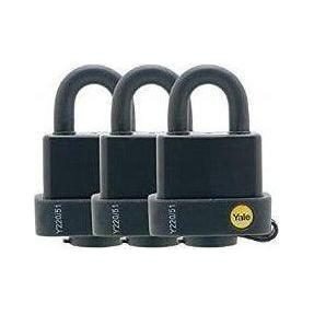 Yale High Security Laminated Steel Multi Padlock (Key Alike), General Hardware Locks & Hinges — Southend Philippines