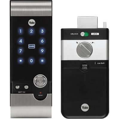 Yale YDR 3310 Digital Rim Lock Type Door Lock (Card Access), General Hardware Locks & Hinges — Southend Philippines