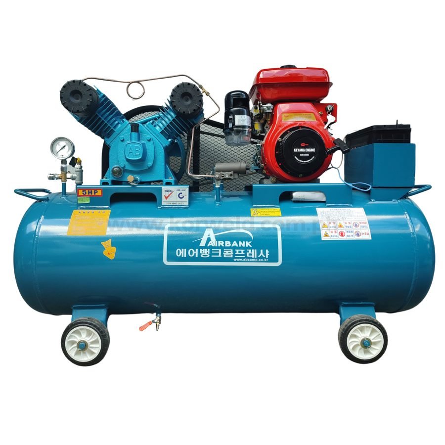 AIRBANK Engine Driven Air Compressor ABEN-5HP 200L (Gasoline)