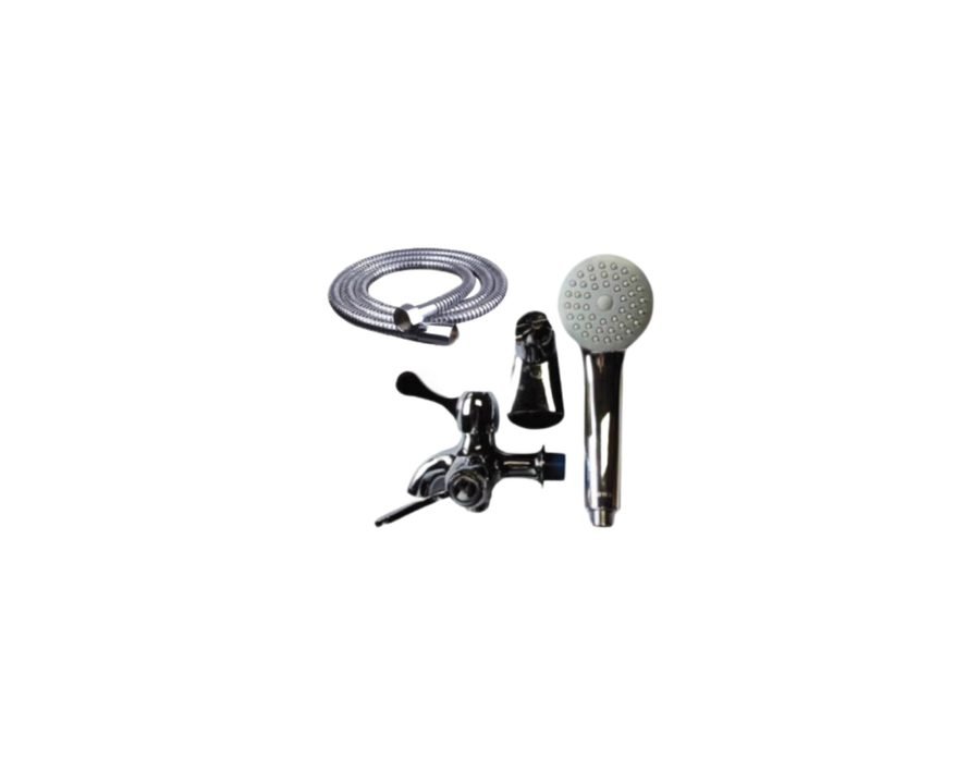 Brass Twin Head Faucet W/ Shower (Iwshf9002), Machineries — Southend Philippines
