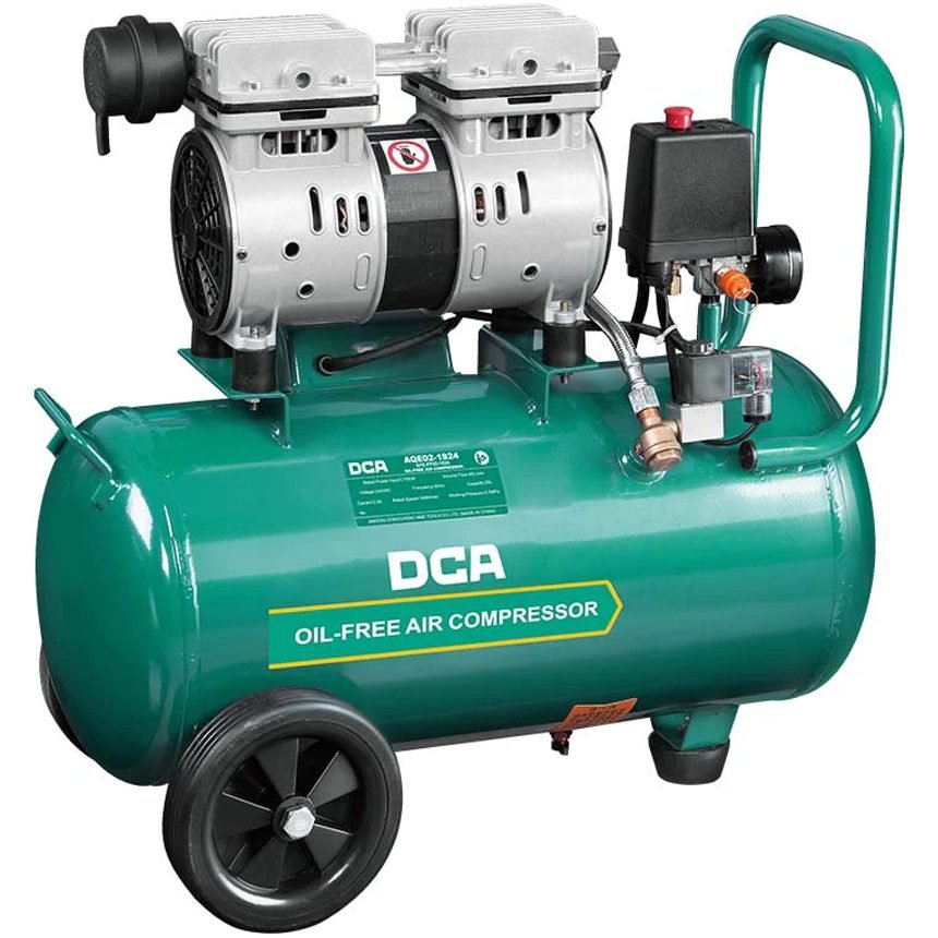 DCA DCA AQE02-1824L Oil-Free Air Compressor 750W 24L, Machineries Air Compressors — Southend Philippines