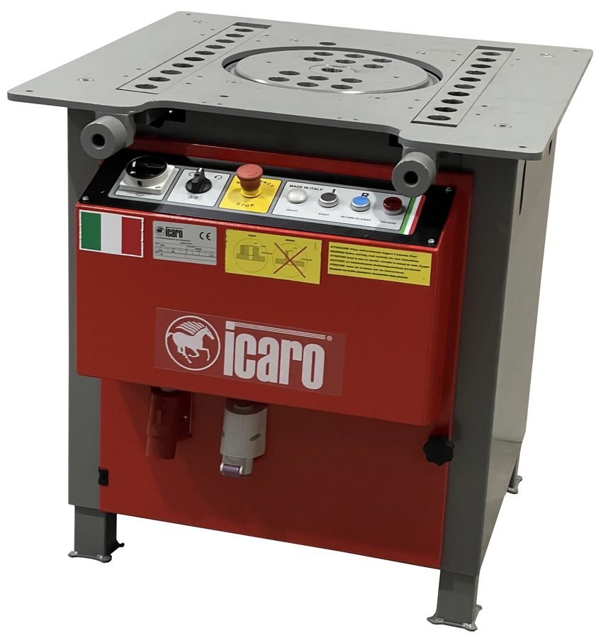 ICARO Electric Bar Bender 3 Phase 220/440 Volts, 60 Hz., Machineries Bar Benders & Cutters — Southend Philippines