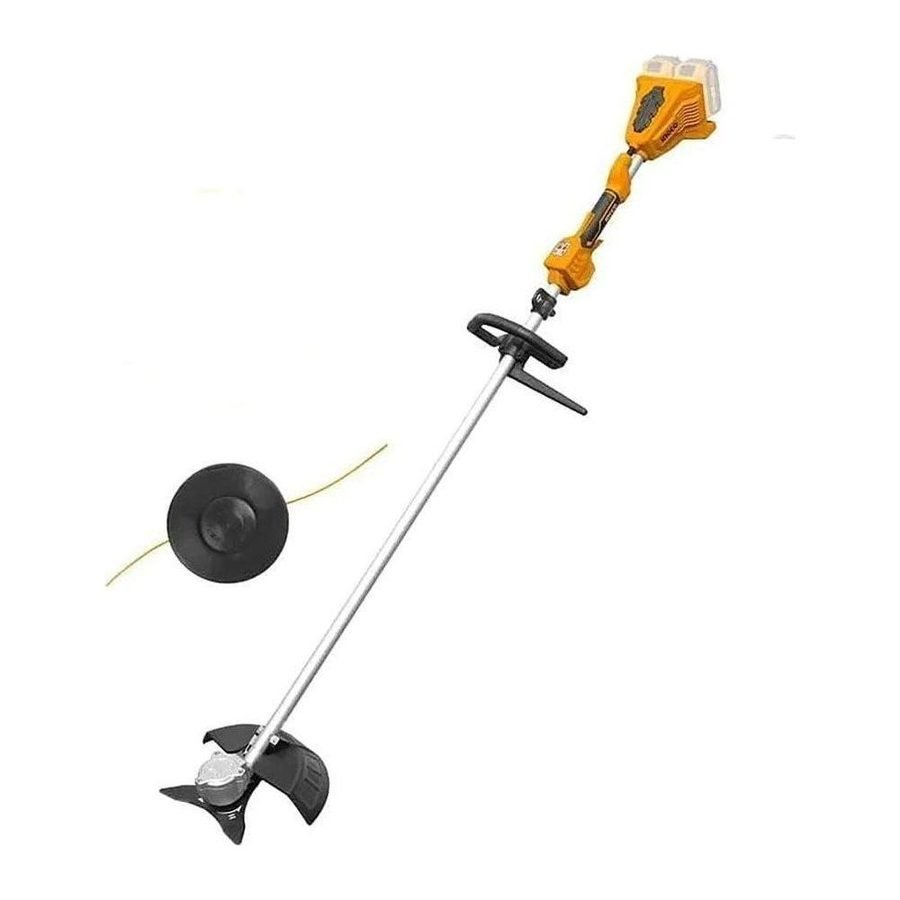 Ingco Ingco CSTLI200285 Li-Ion String Trimmer And Brush Cutter 40V, Machineries Grass & Brush Cutters — Southend Philippines