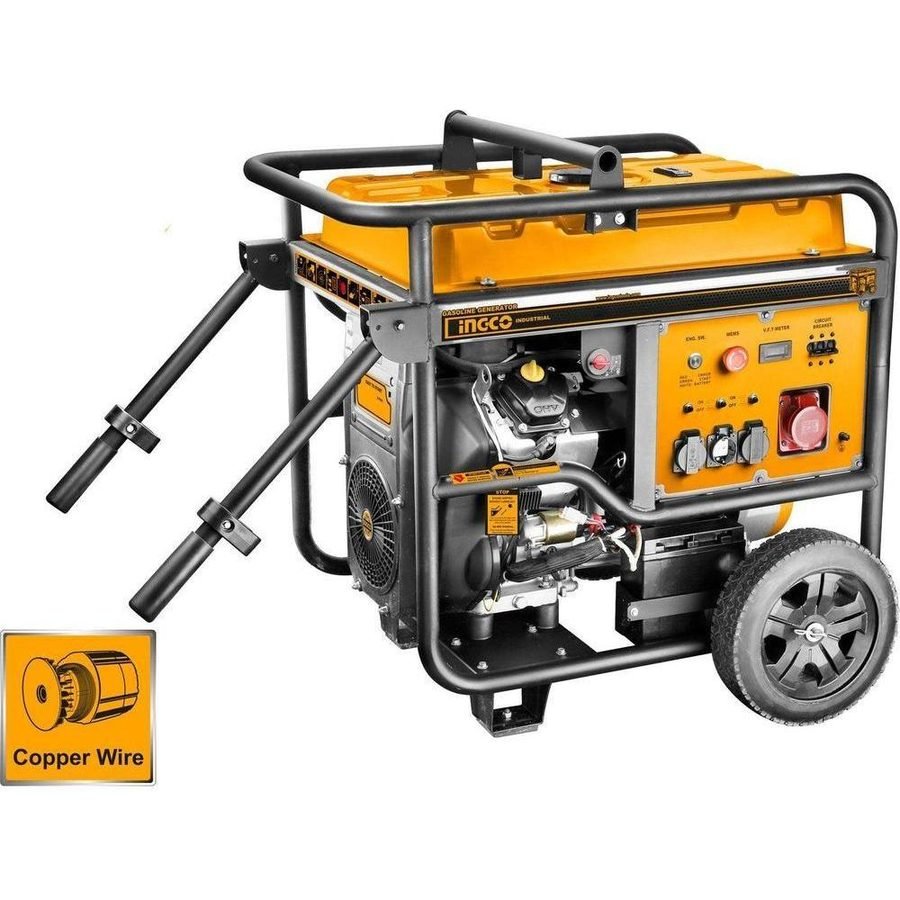 Ingco Ingco GE150006ES Gasoline Generator 15KVA, Machineries Generators — Southend Philippines