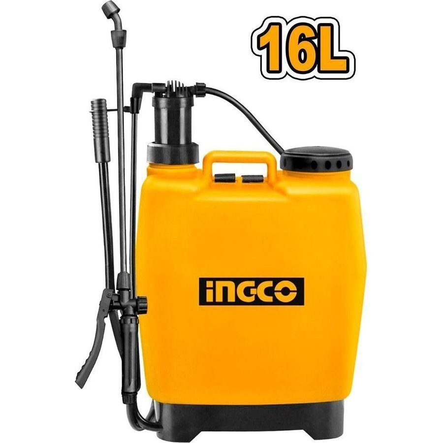 Ingco Ingco HSPP4161 Manual Knapsack Sprayer 16L, Machineries Sprayers & Dusters — Southend Philippines
